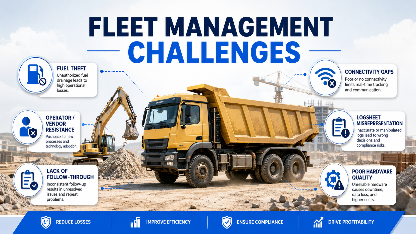Top Challenges in Fleet Management & How to Overcome Them