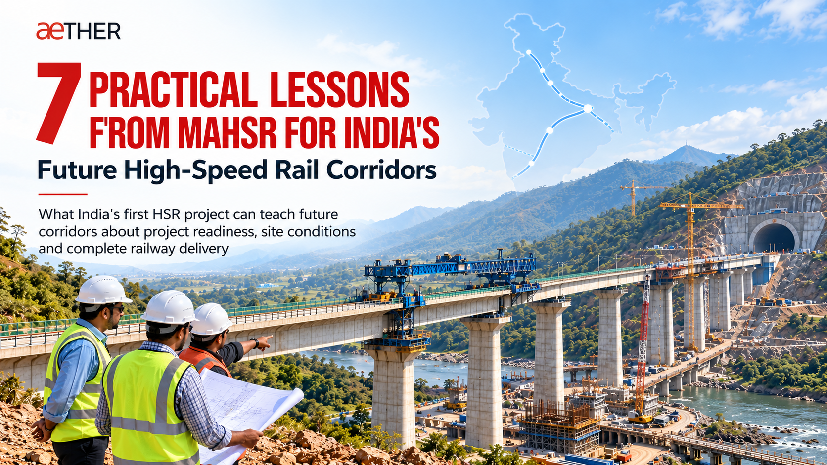 Mumbai–Ahmedabad High-Speed Rail construction illustrating lessons for future corridors