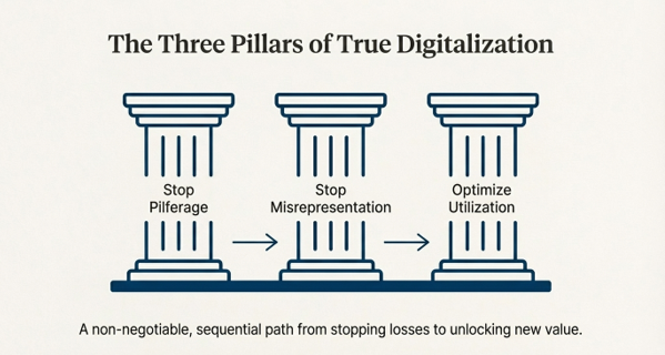 Three Pillars of Digitalization