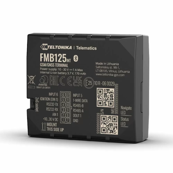FMB 125 GPS tracker device