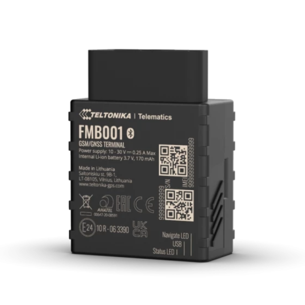 Teltonika FMB001 OBD II plug and play tracker