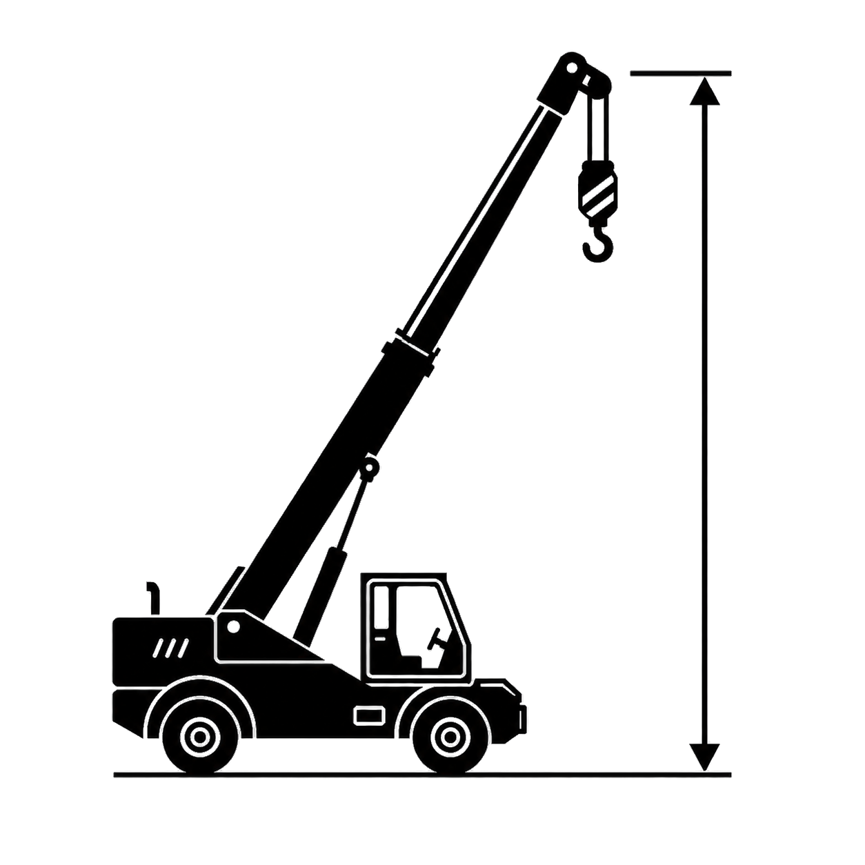 Boom height icon