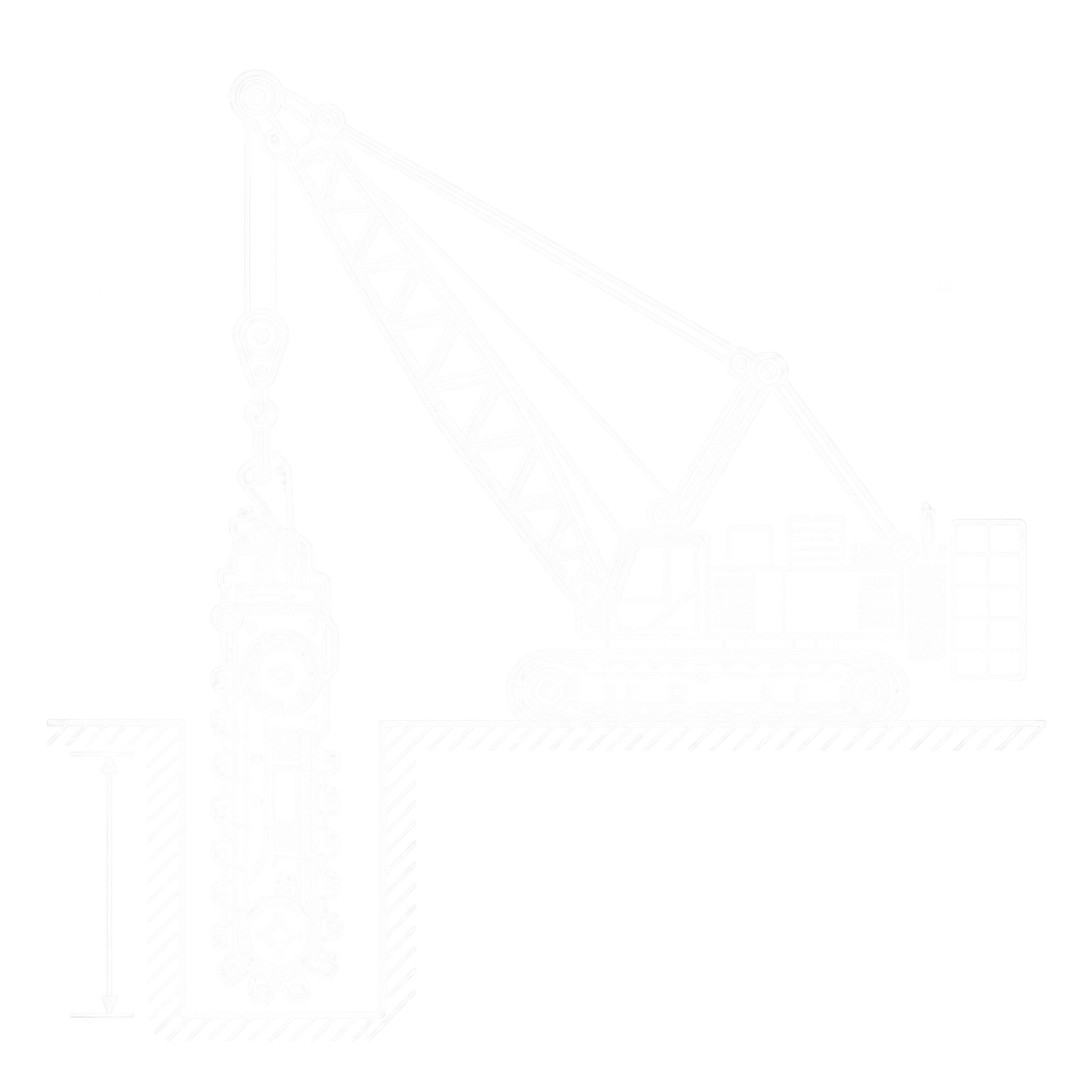 Cutting depth icon
