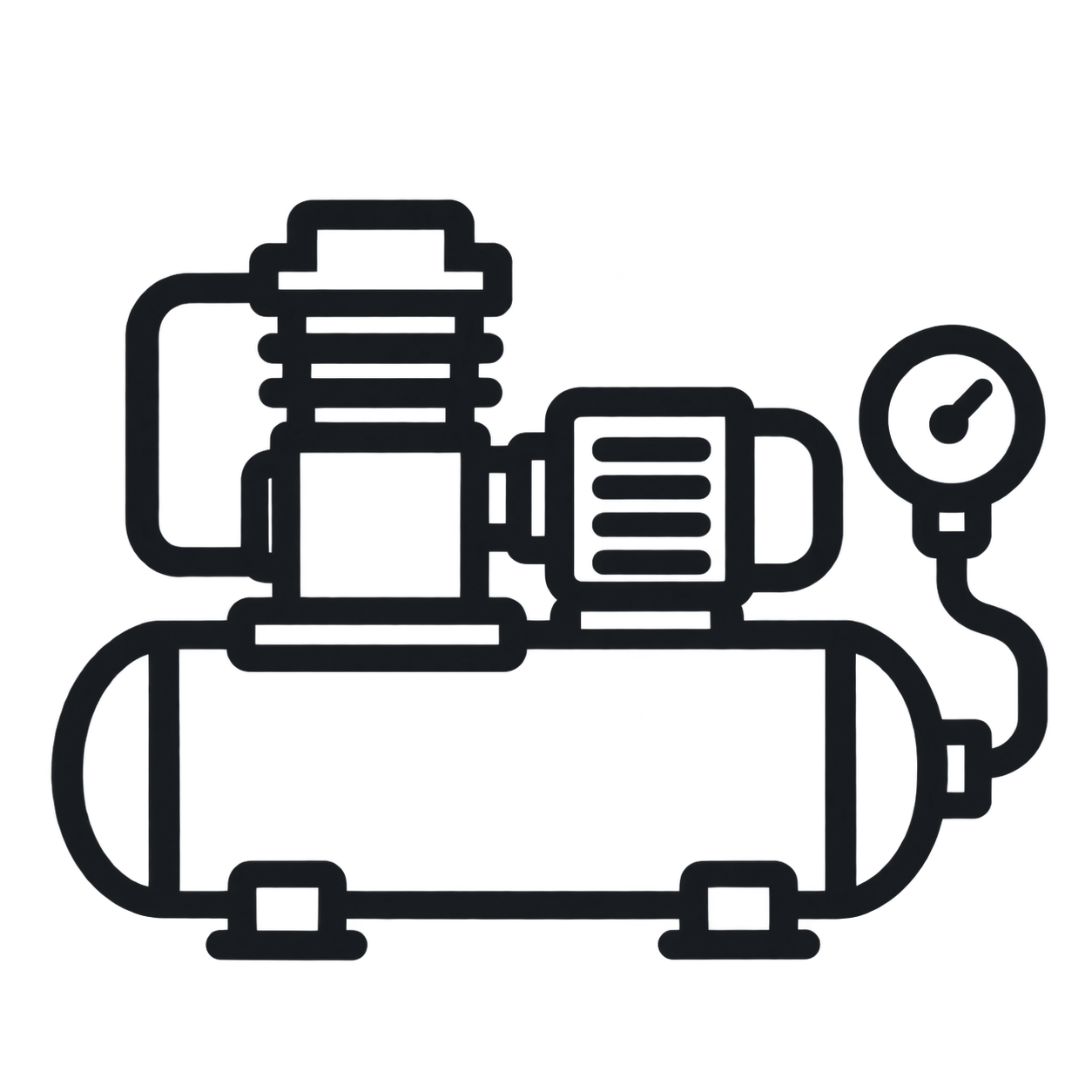 Air compressor icon