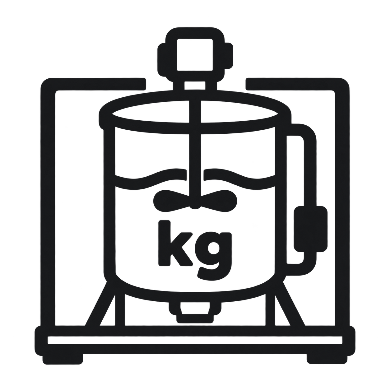 Mixing capacity icon