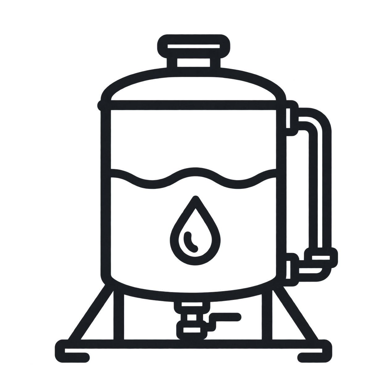 Water tank icon