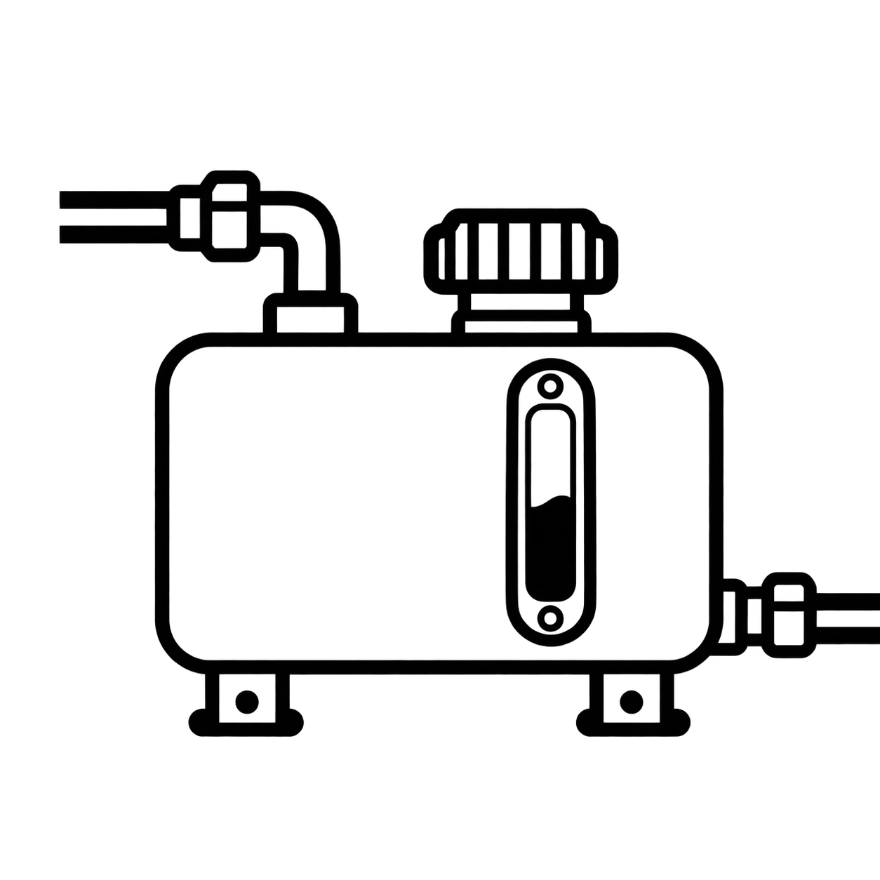 Hydraulic tank icon