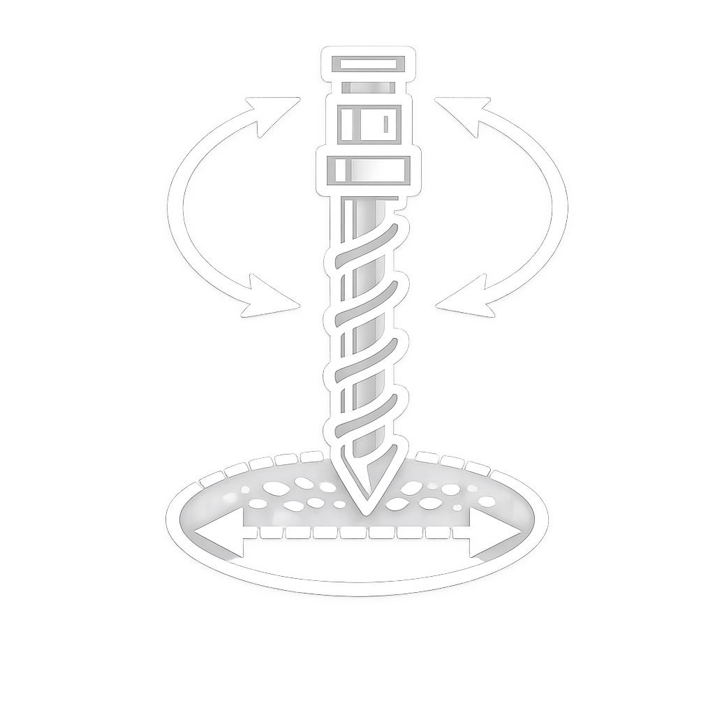 Drilling diameter icon