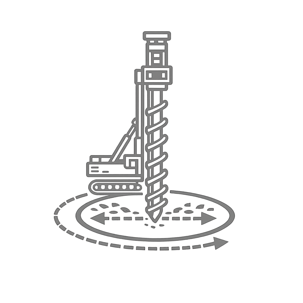 Swing radius icon