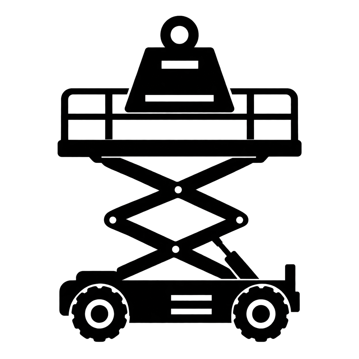 Platform lift capacity icon