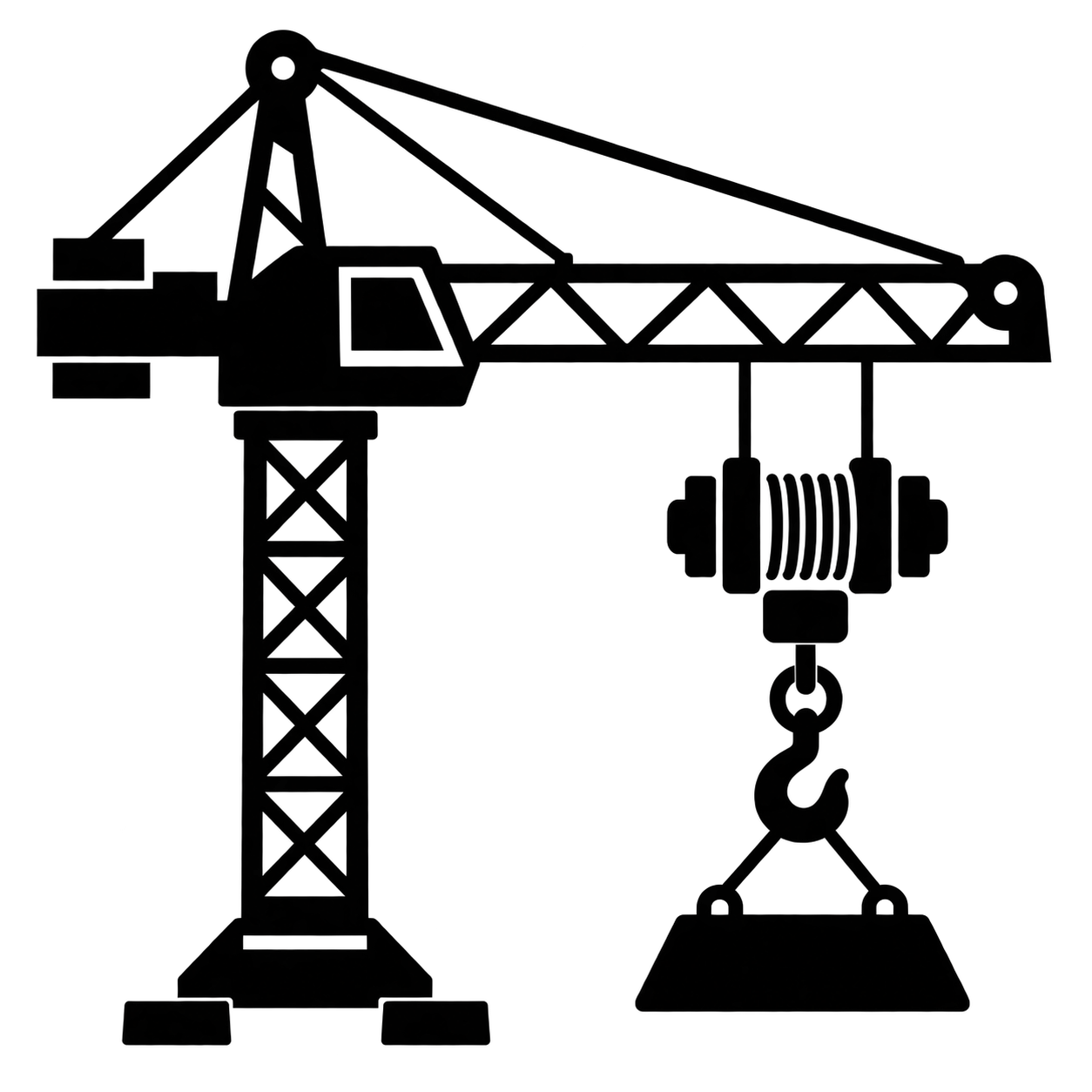 Hoisting mechanism icon