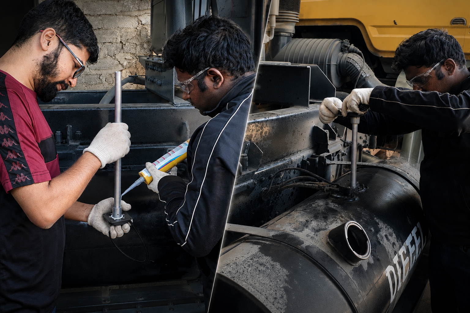 Fuel Sensor Installation