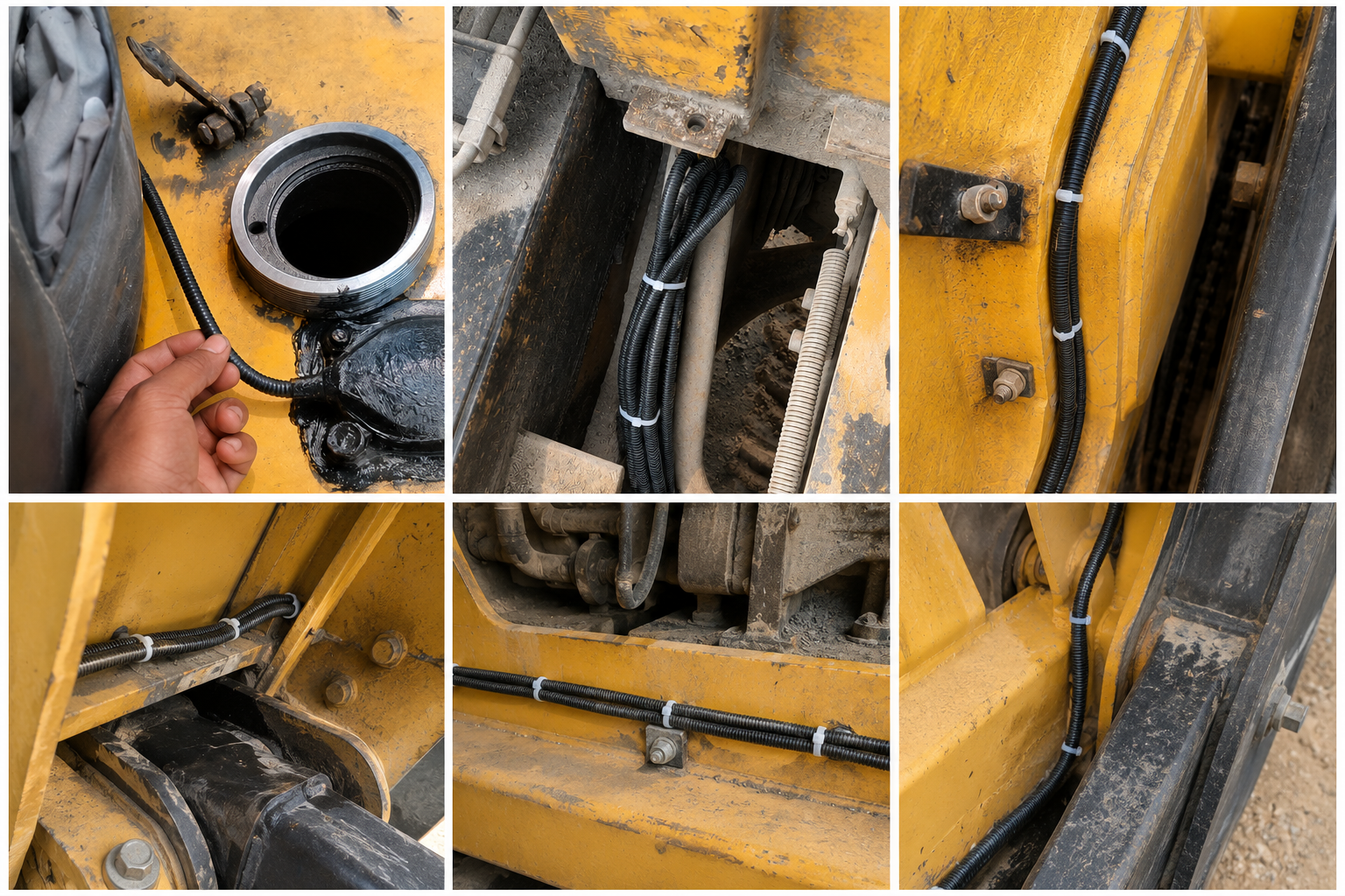 Route and Secure LLS Flex Cable
