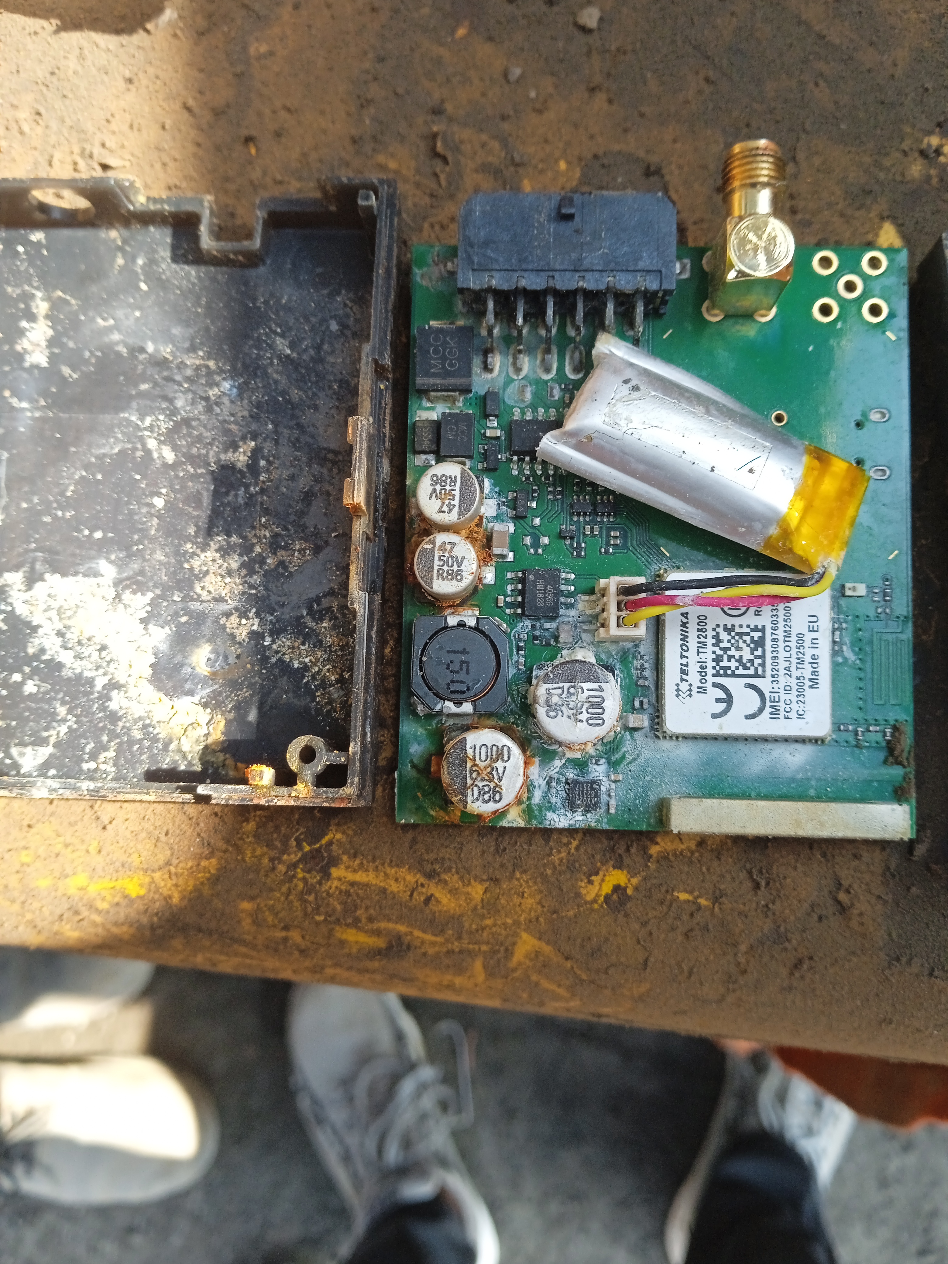 Operational physical damage to installed hardware