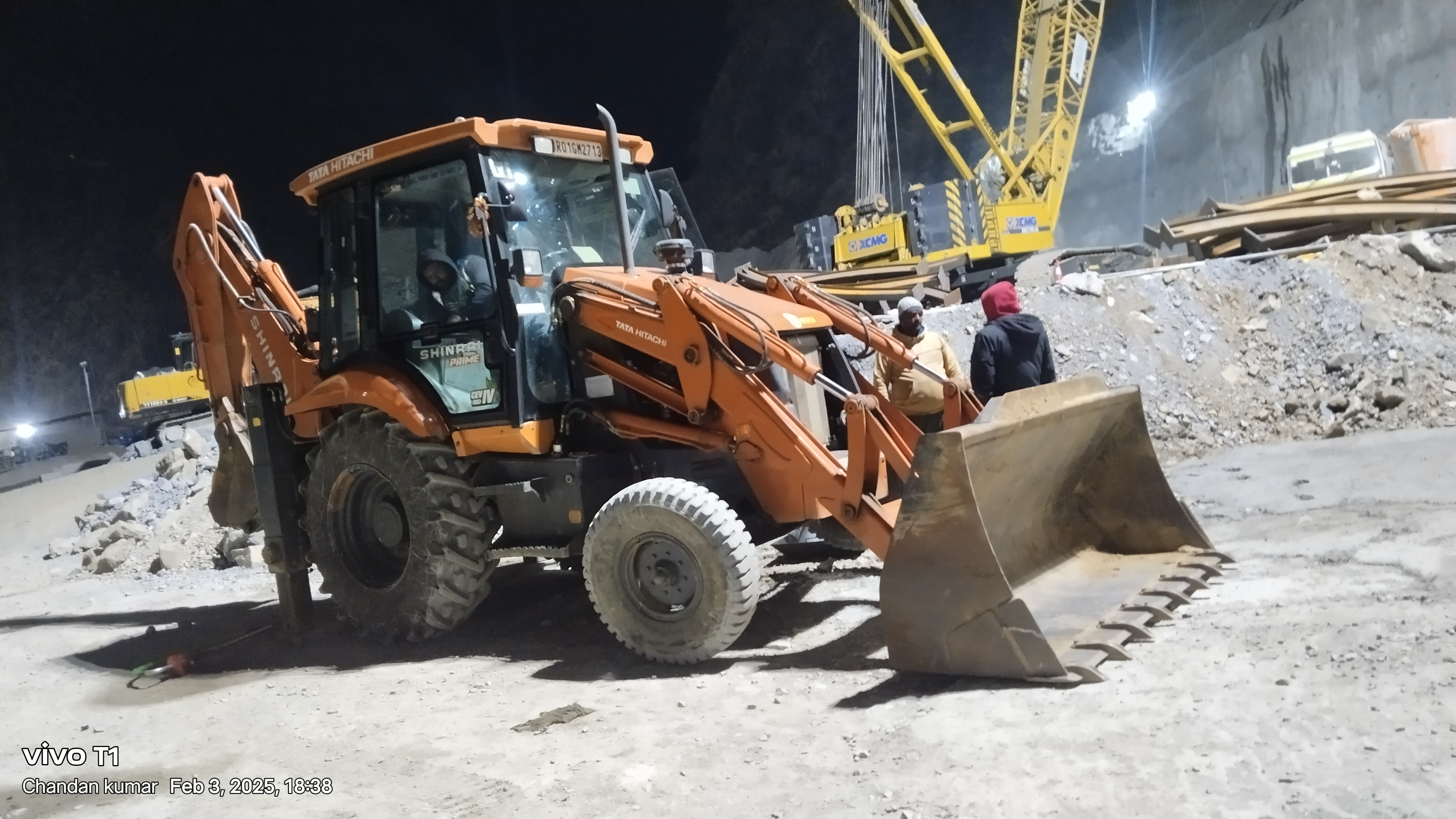 Tata Hitachi Shinrai Prime backhoe loader