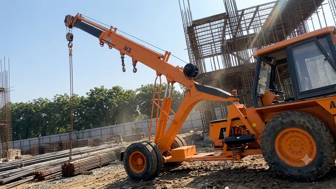 ACE 15XW Pick-n-Carry Crane side view