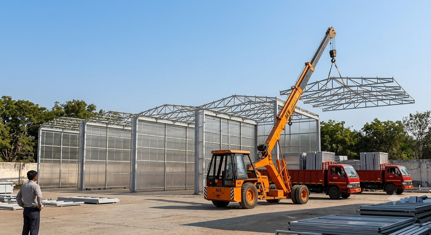 ACE 15XW Pick-n-Carry Crane working view