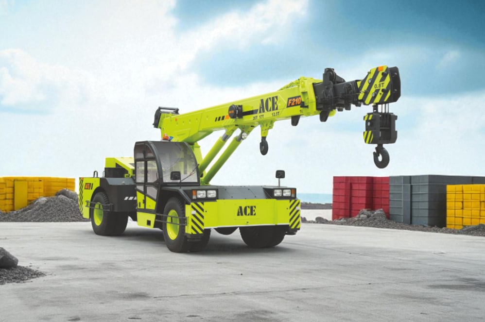 ACE F 210 Next Gen Crane front view