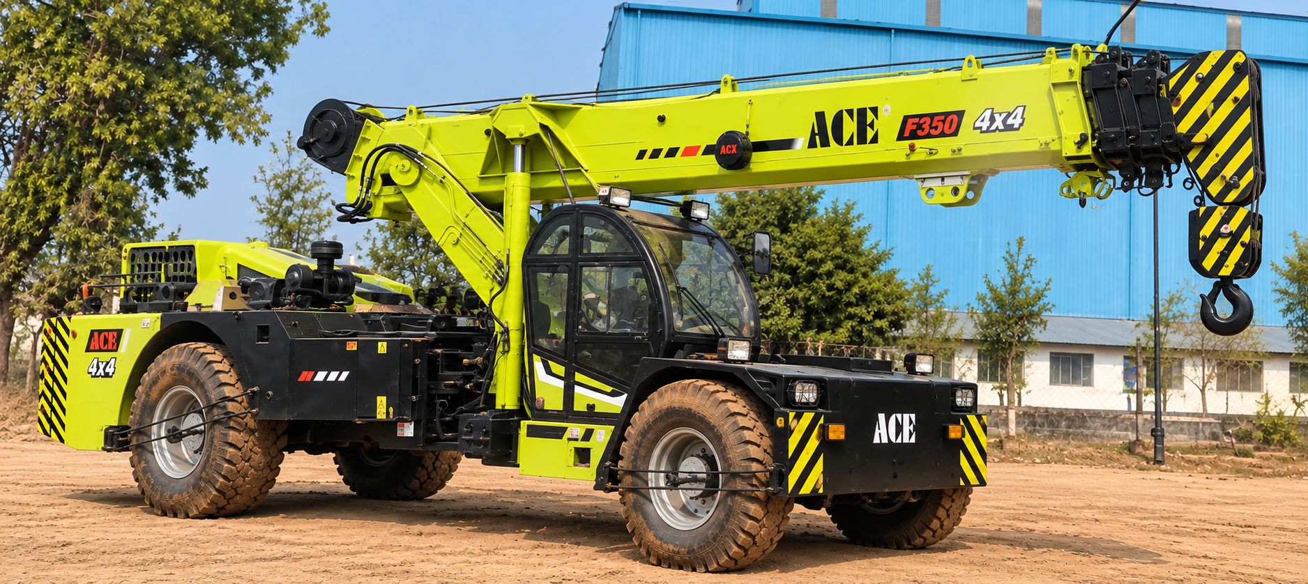 ACE F350 Nextgen Hydraulic Crane view 3