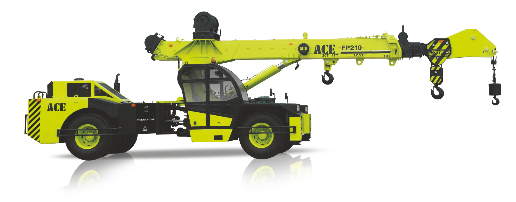 ACE FP 210 Piling Crane front view