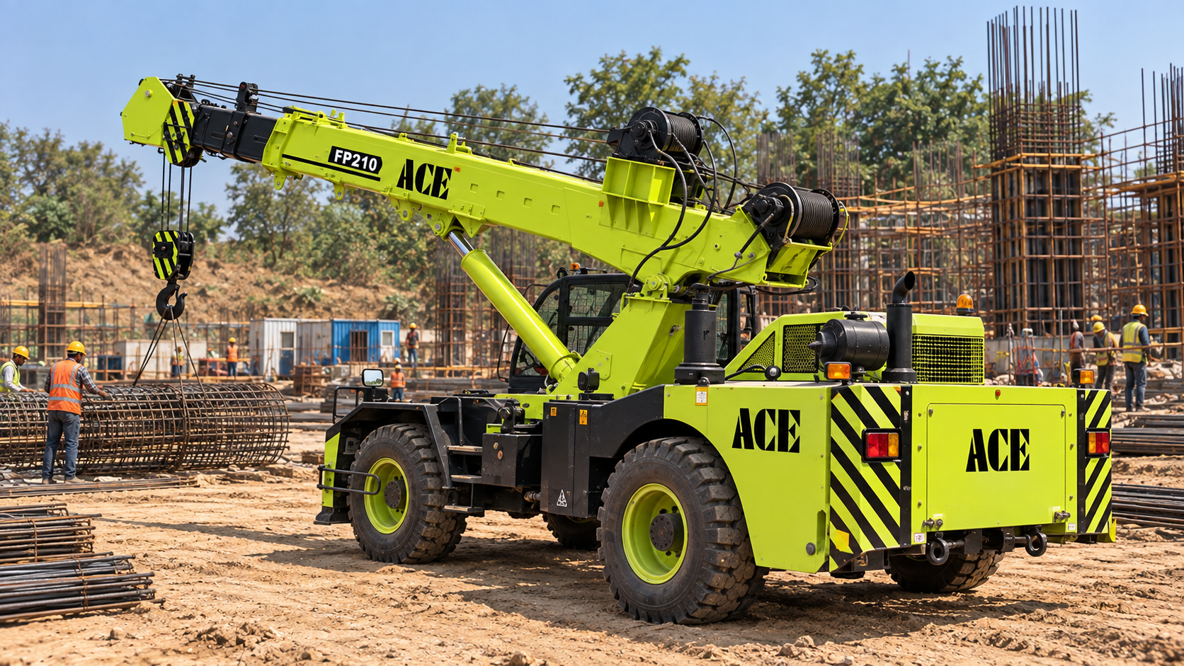 ACE FP210 Piling Crane view 4