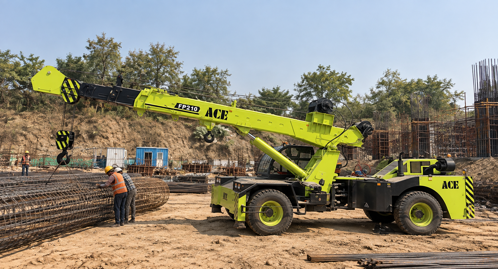 ACE FP210 Piling Crane view 3