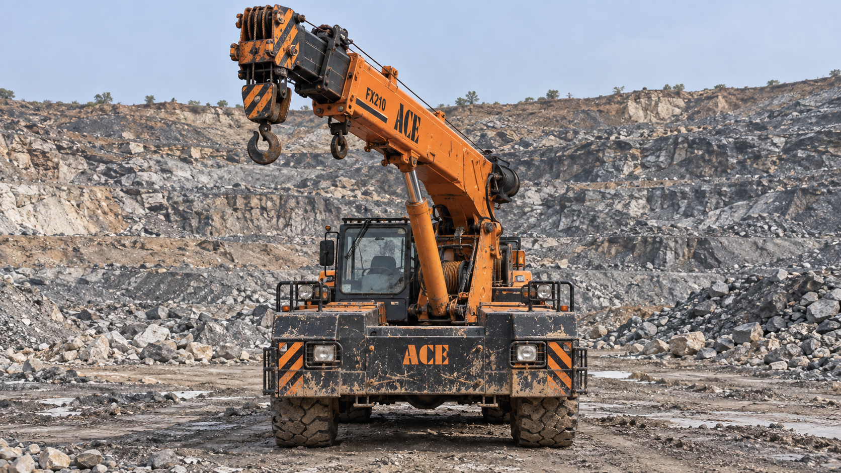 ACE FX 210 Next Gen Truck Crane view 2