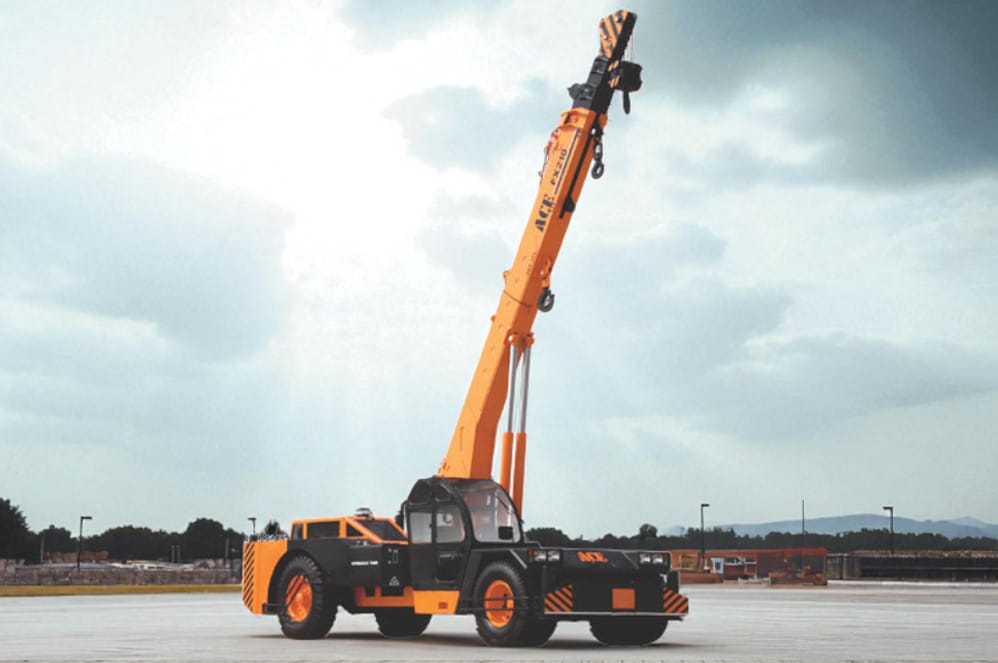 ACE FX 210 Next Gen Truck Crane front view