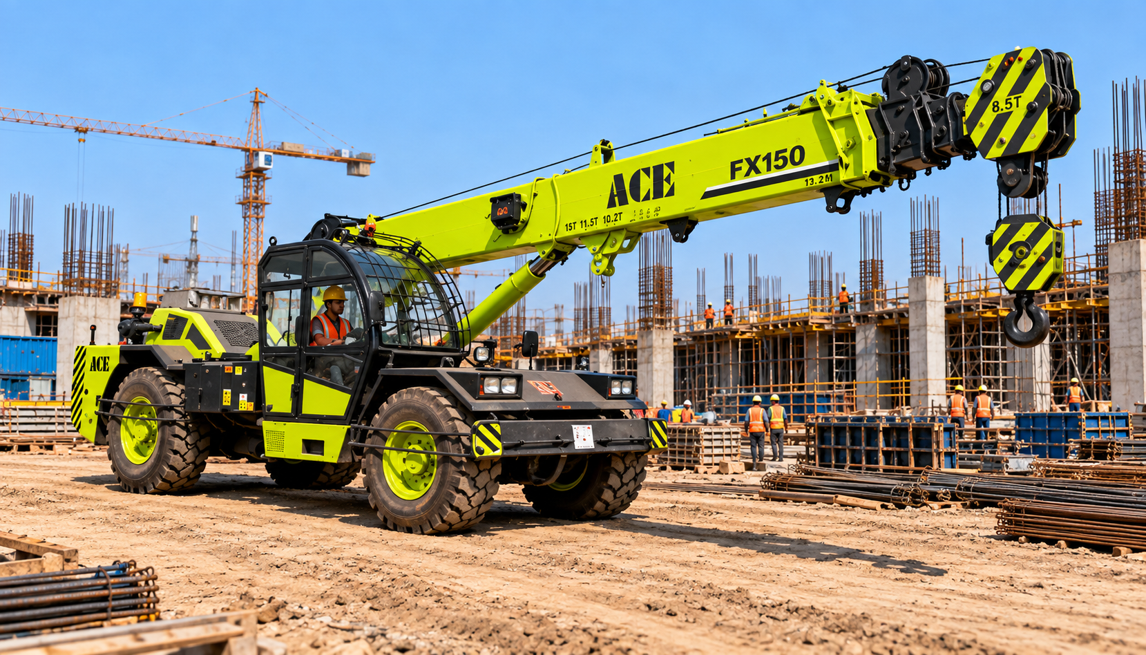 ACE FX 150 Next Gen Crane view 2