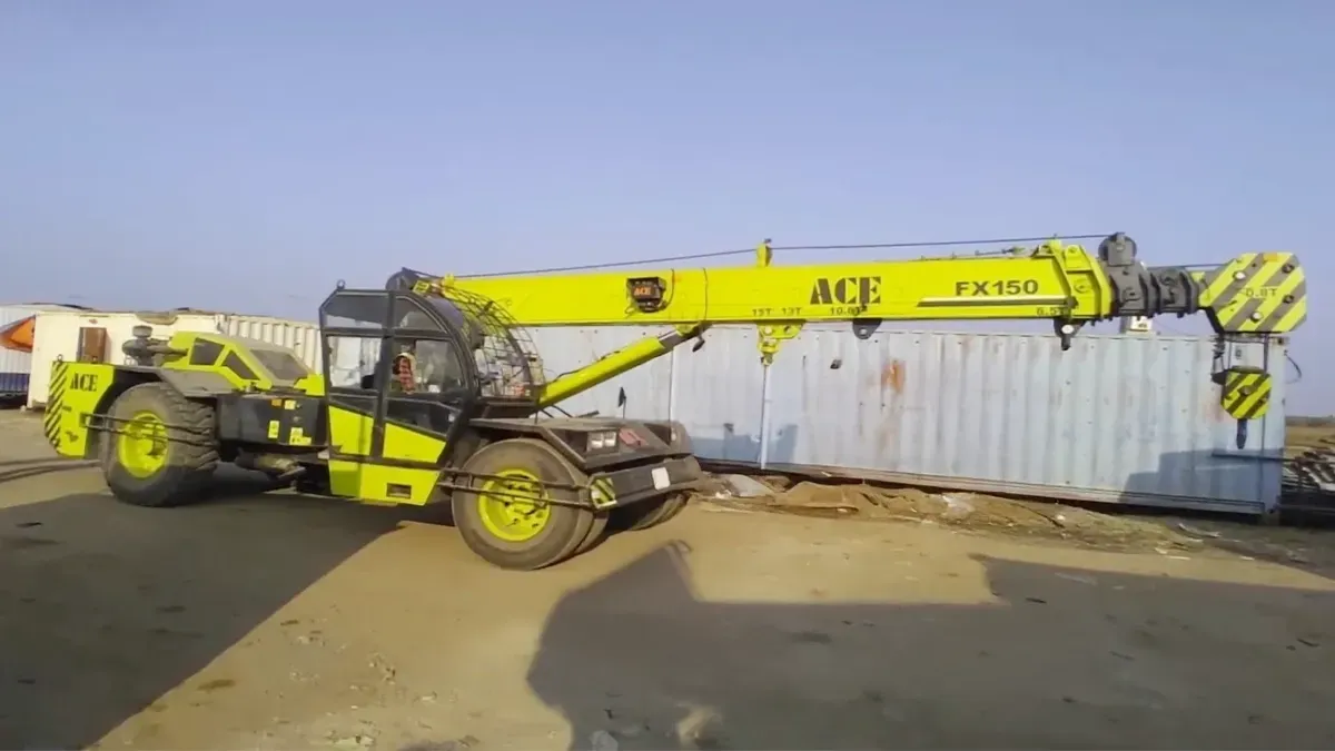 ACE FX 150 Next Gen Crane front view