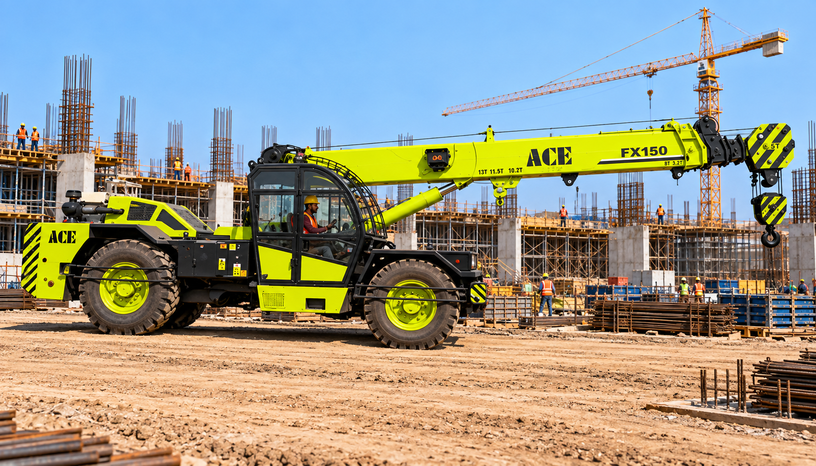 ACE FX 150 Next Gen Crane view 4