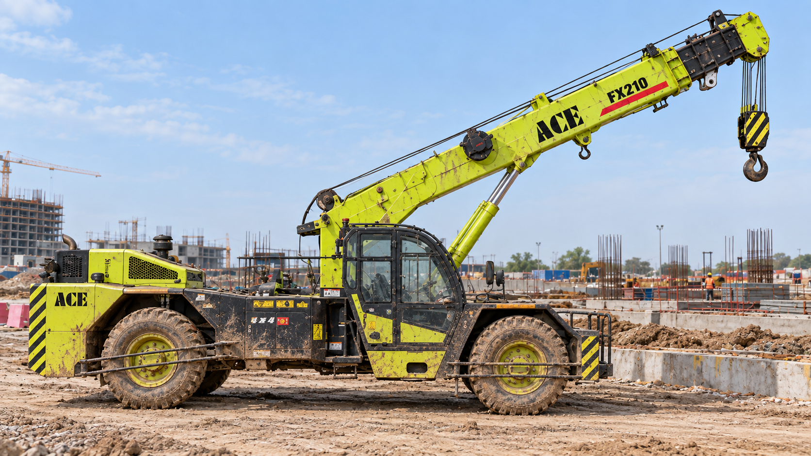 ACE FX 230 Next Gen Truck Crane view 4
