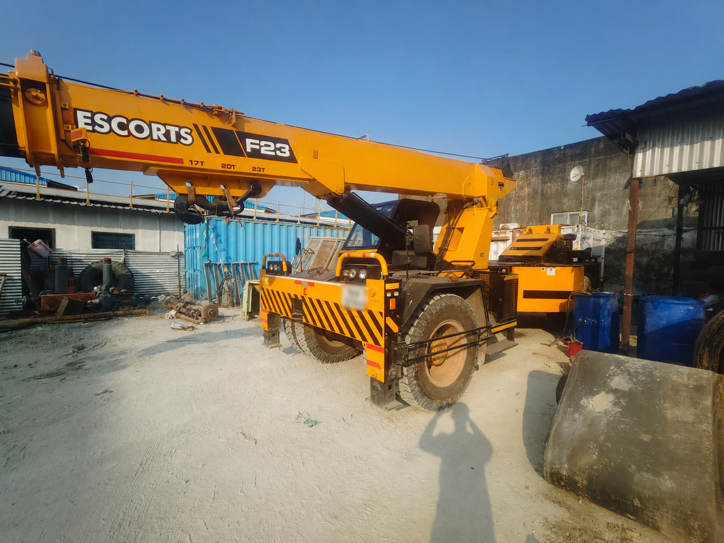 Escorts F23 Next Gen Crane front view