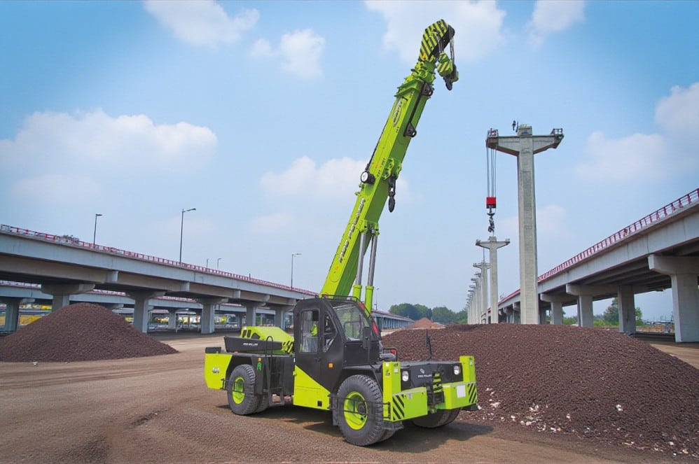 Indo Power 23FN Pick & Carry Crane front view
