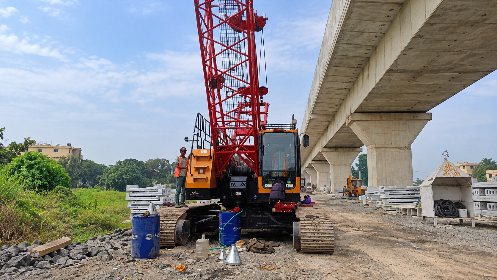 SANY SCC450A-6 Crawler Crane view 2