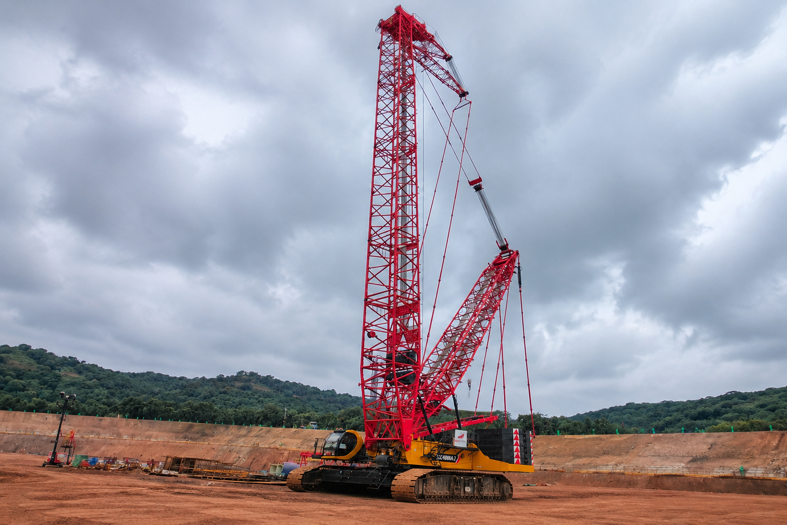 SANY SCC4000A-2 Crawler Crane view 2