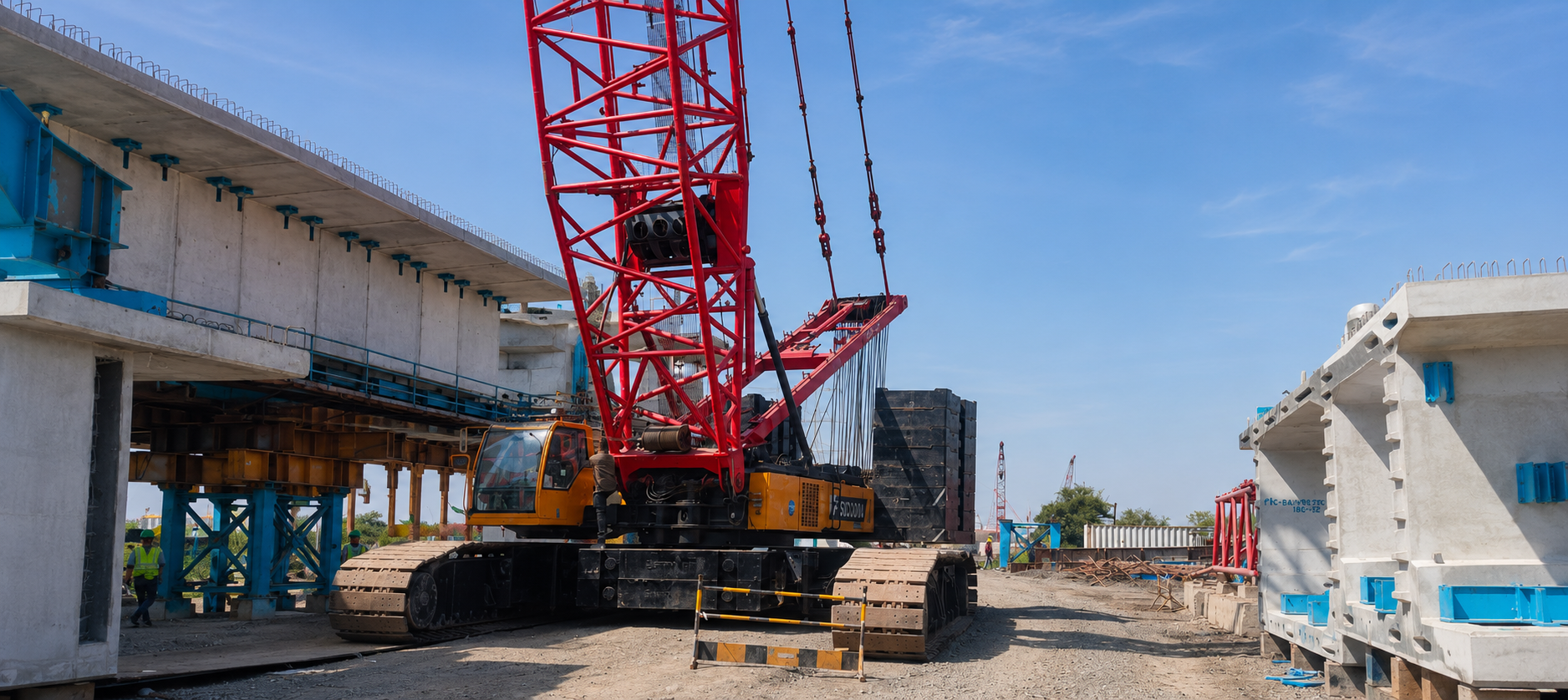 SANY SCC4000A-2 Crawler Crane view 3