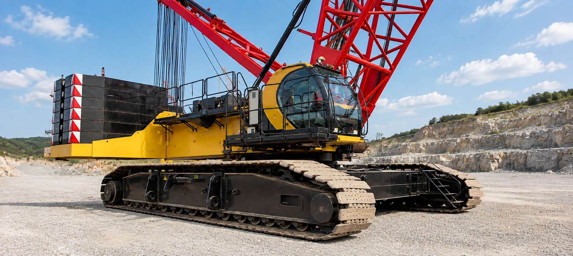 SANY SCC4000A-2 Crawler Crane view 4