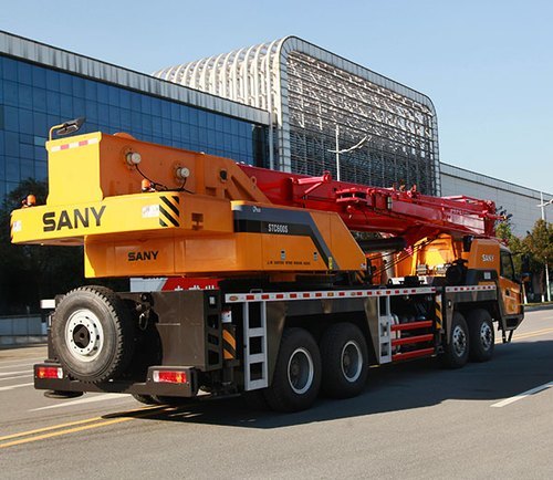 SANY STC600S Truck Crane rare view