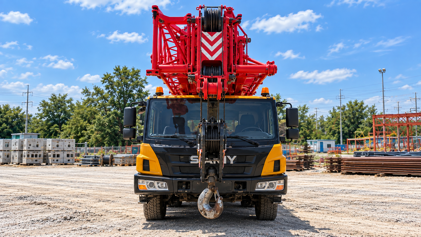 SANY STC250T5 Truck Crane view 3