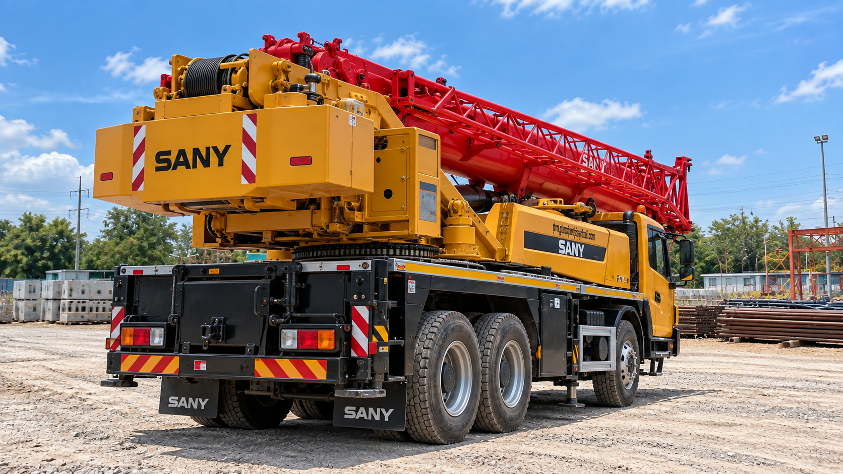 SANY STC250T5 Truck Crane view 4