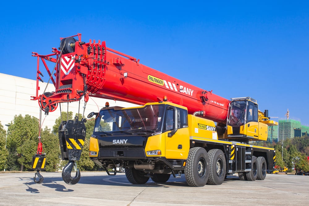 SANY STC800T5 Truck Crane view 4