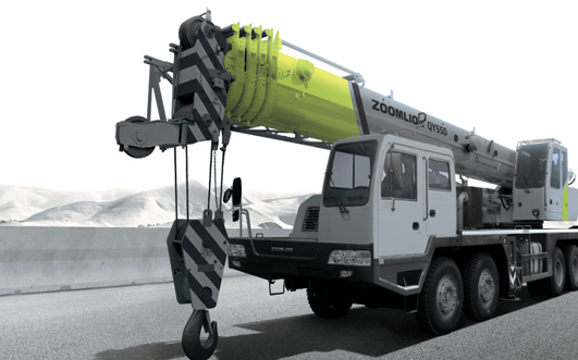 Zoomlion QY55D531.2R Truck Crane front view
