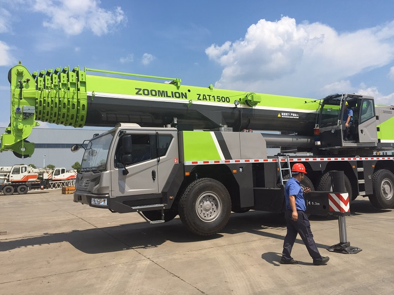 Zoomlion ZAT1500 All-Terrain Crane front view
