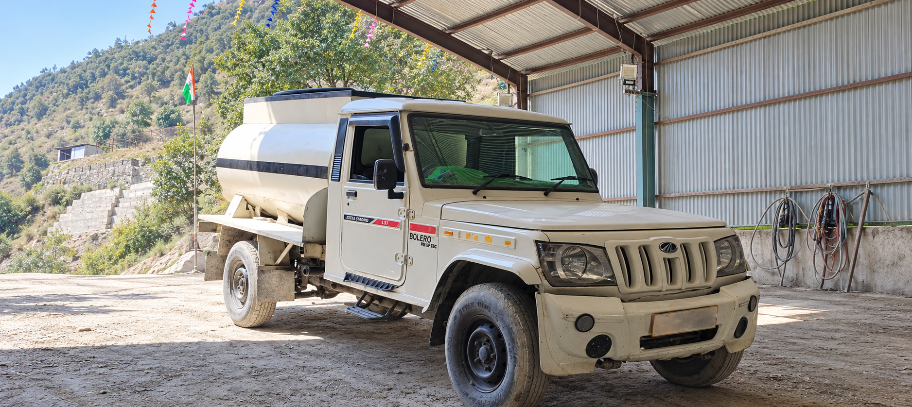 Mahindra Bolero MaXX Pik-Up City 1.3 diesel bowser rear thumbnail