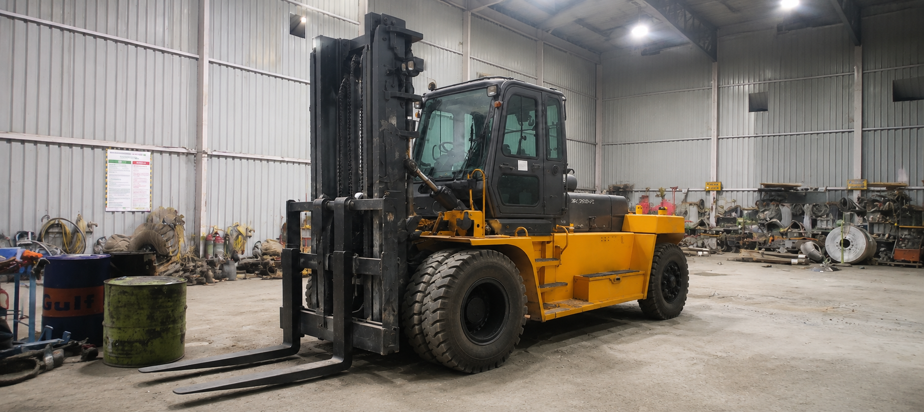 Hyundai 250D-7E diesel forklift