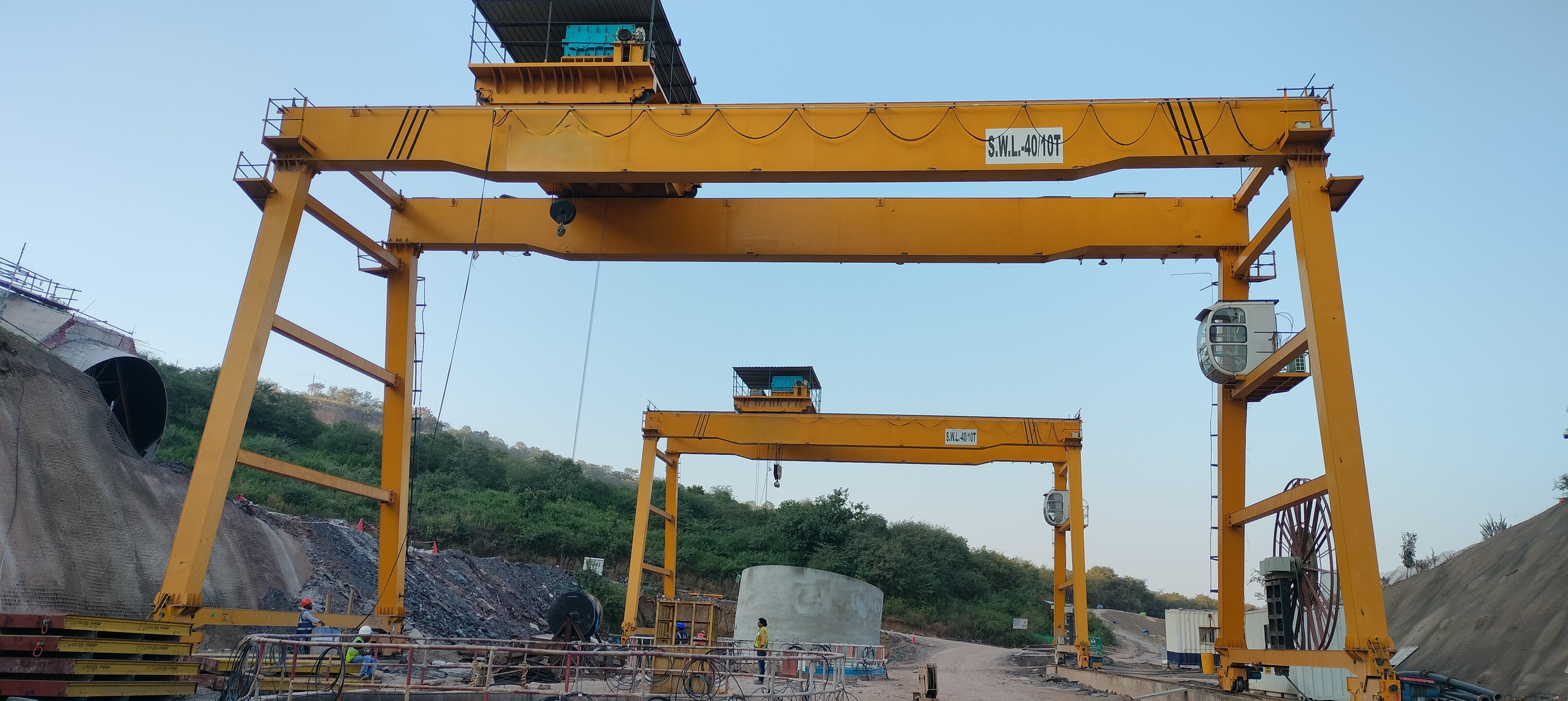 Double girder gantry crane thumbnail 2