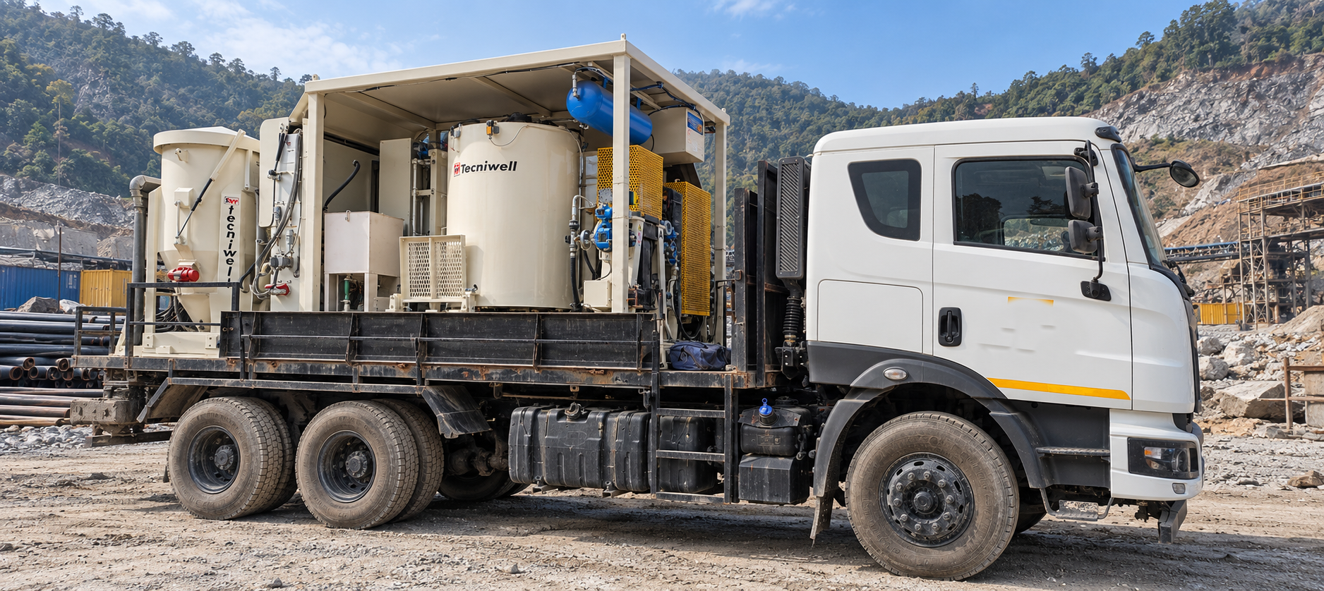 Tecniwell TWM 30 equipment detail
