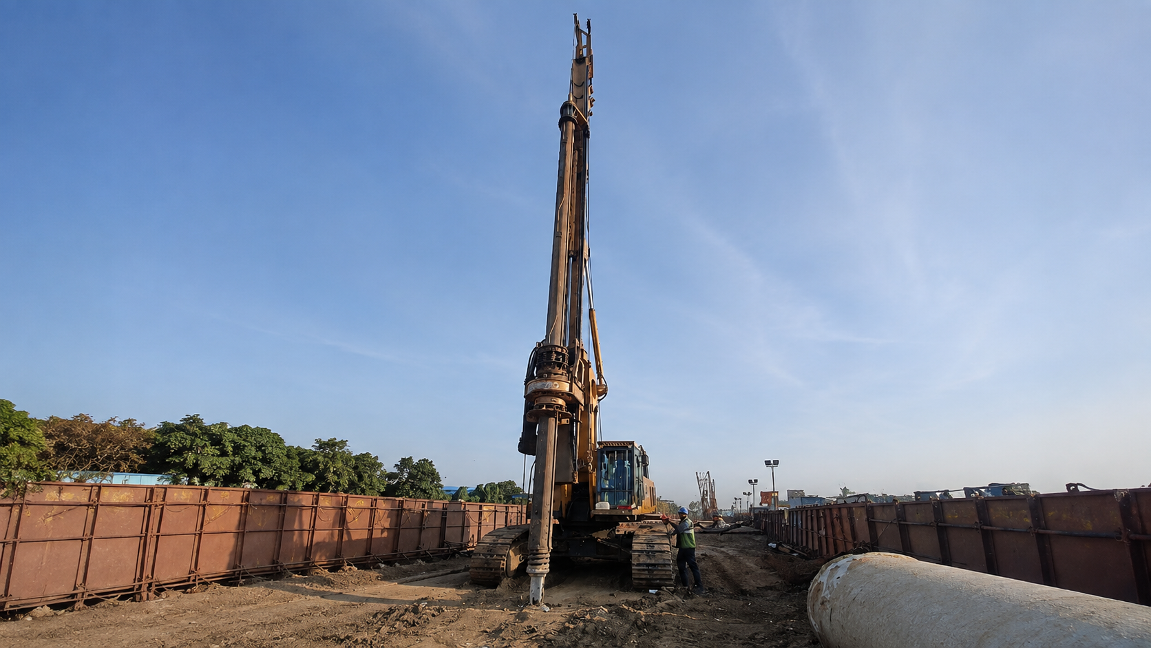 XCMG XR240I rotary drilling rig
