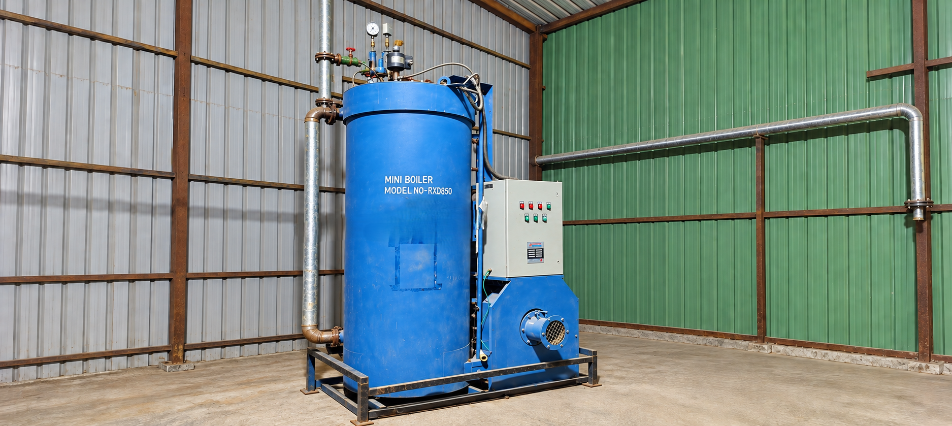 Thermax Revomax RXD 850 instant steam generator main view